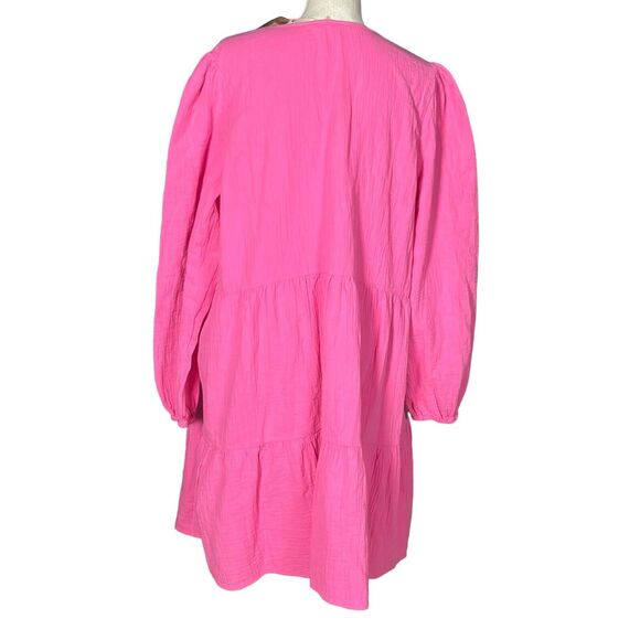 Sweet pink Boden gauze dress - Picture 2 of 10